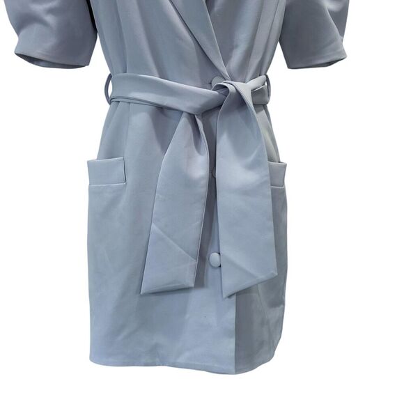 Revolve Song Of‎ Style Cadence Blazer Belted Mini Dress In Hush Purple Small - Picture 8 of 15